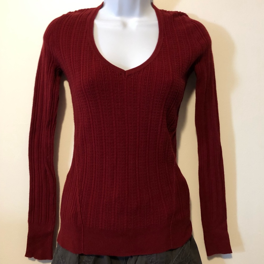 VS Moda International red sweater - M
